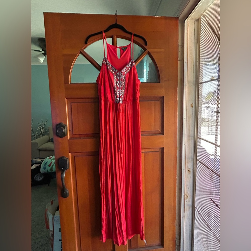 Lily Rose Vibrant Red Dress